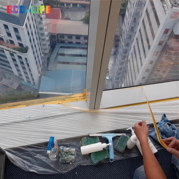 Dự án sơn chống nóng kính tại tòa nhà ngân hàng BIDV, Hoàn Kiếm, Hà Nội